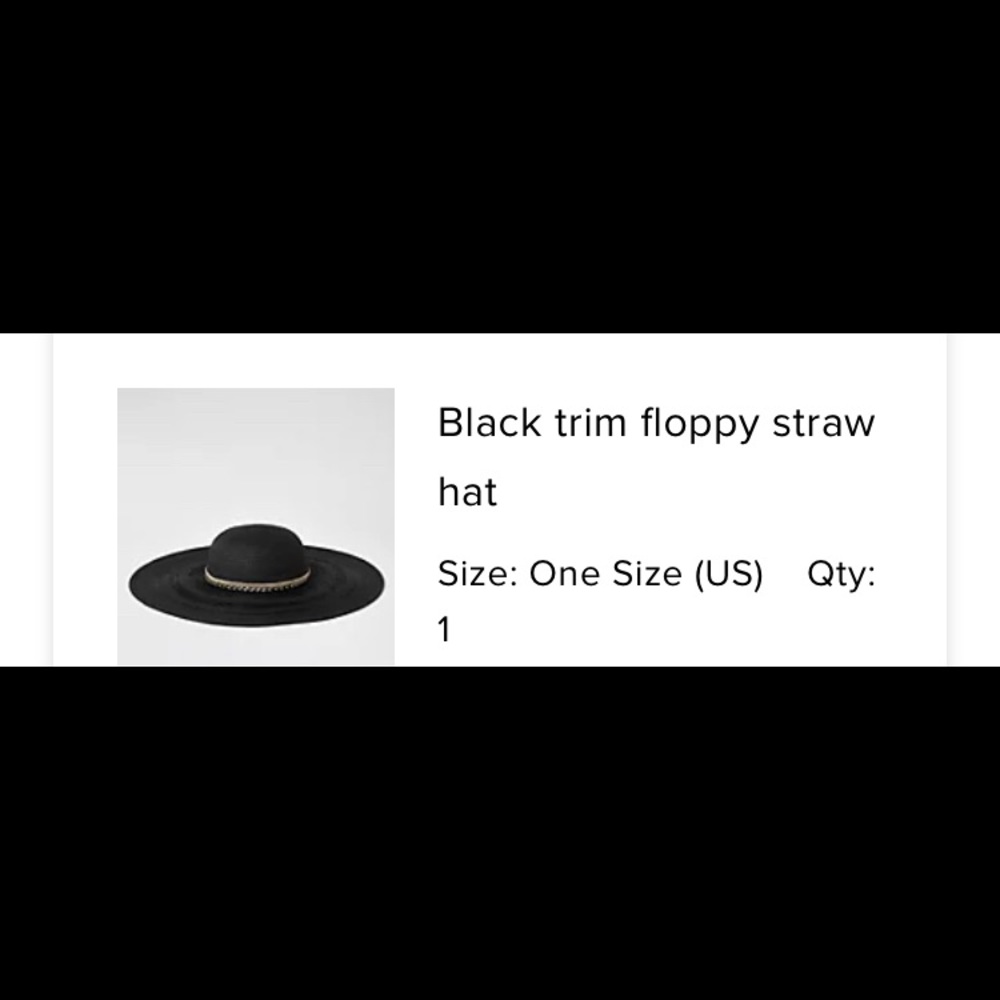*NEW* River Island Oversized Embellished Sunhat